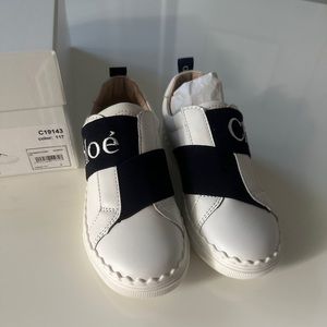 Chole Children’s Sneakers (kids) - Black and white - Size 28